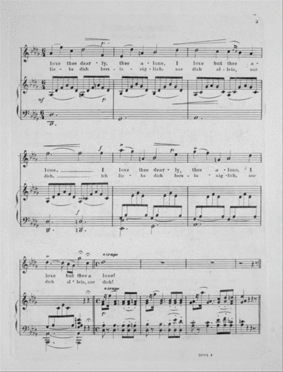 Embarrassment. (Verlegenheit). Song Voice scores gallery preview page 3