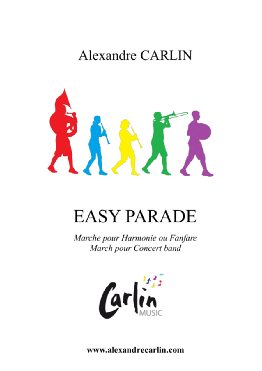 Easy Parade - March for Concert band Concert Band scores gallery preview page 1