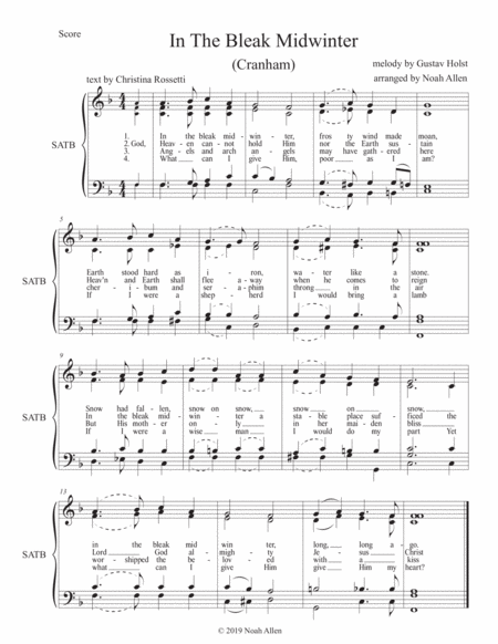 Obscure Hymns: Christmas Edition (Choir Pack)