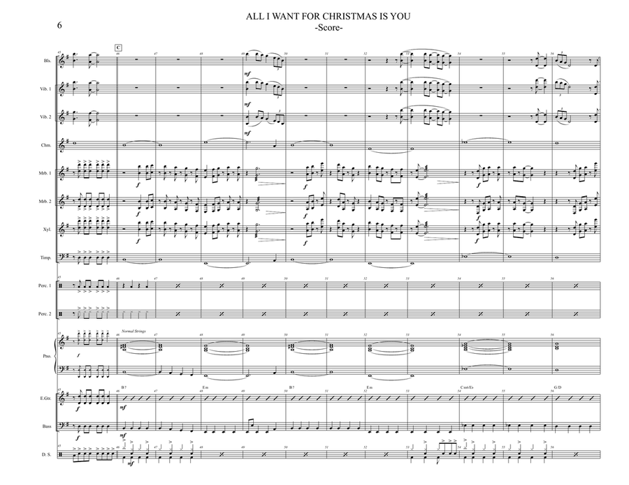 All I Want For Christmas Is You School and Community scores gallery preview page 6