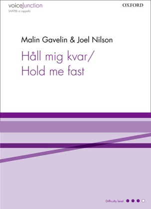 Book cover for Hall mig kvar/Hold me fast
