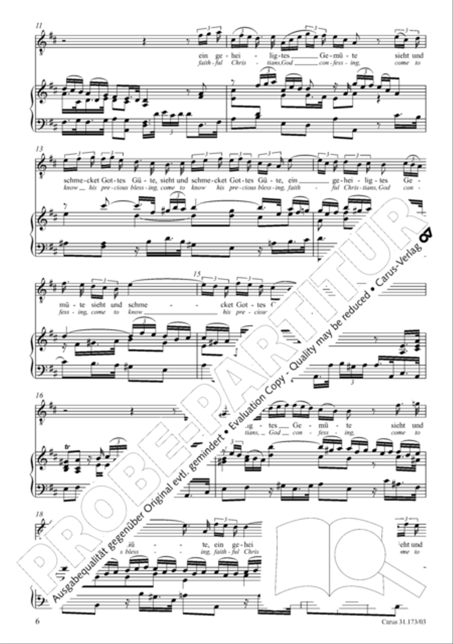 Exalted flesh and blood (Erhohtes Fleisch und Blut) 4-Part scores gallery preview page 7