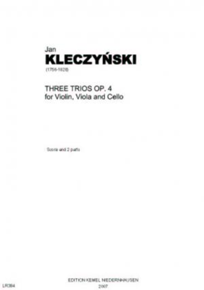 Book cover for Three trios