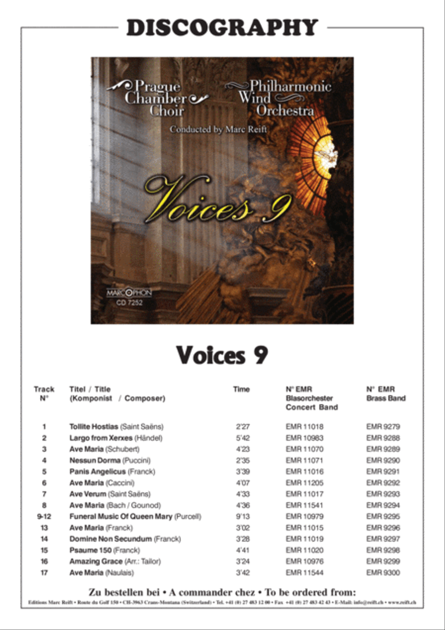 Ave Maria 4-Part scores gallery preview page 3
