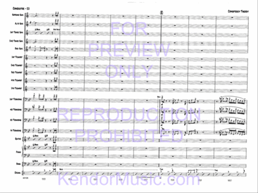 Conspiracy Theory Jazz Ensemble scores gallery preview page 22