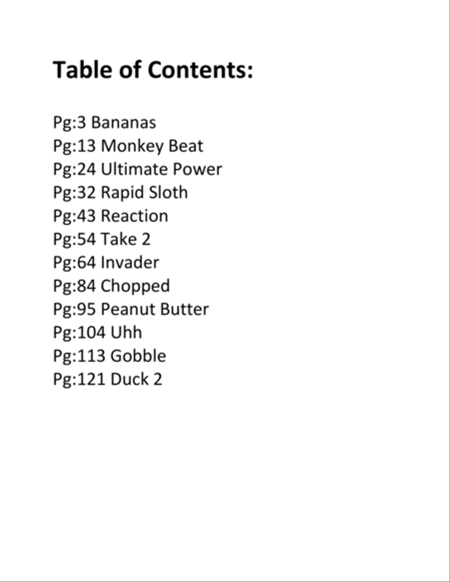 Drumline Cadence Power Pack 3