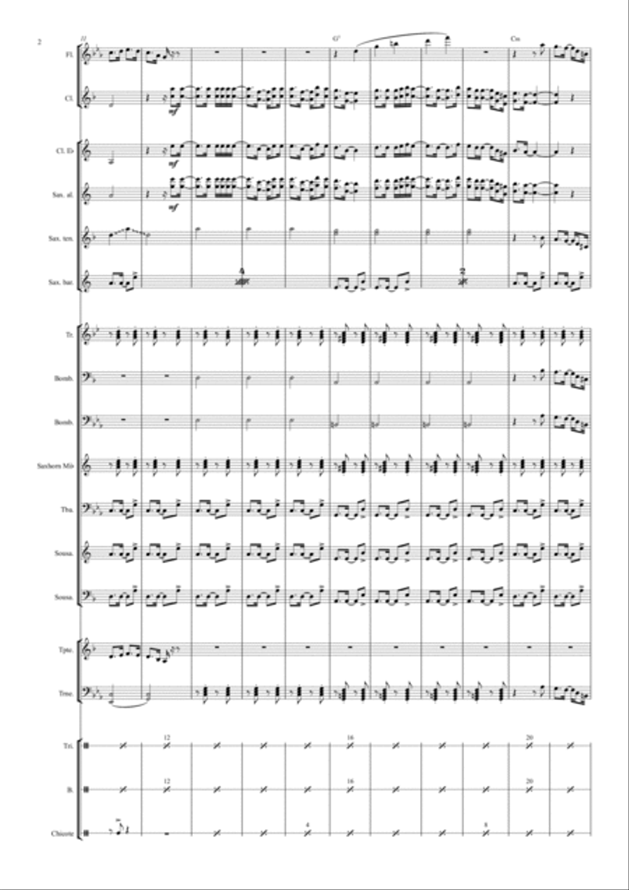 Tropeiros da Borborema Concert Band scores gallery preview page 5