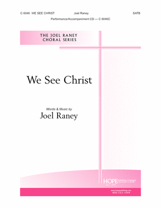 Book cover for We See Christ