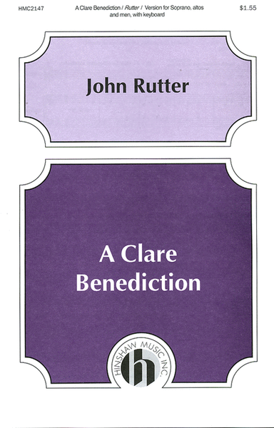 A Clare Benediction image number null