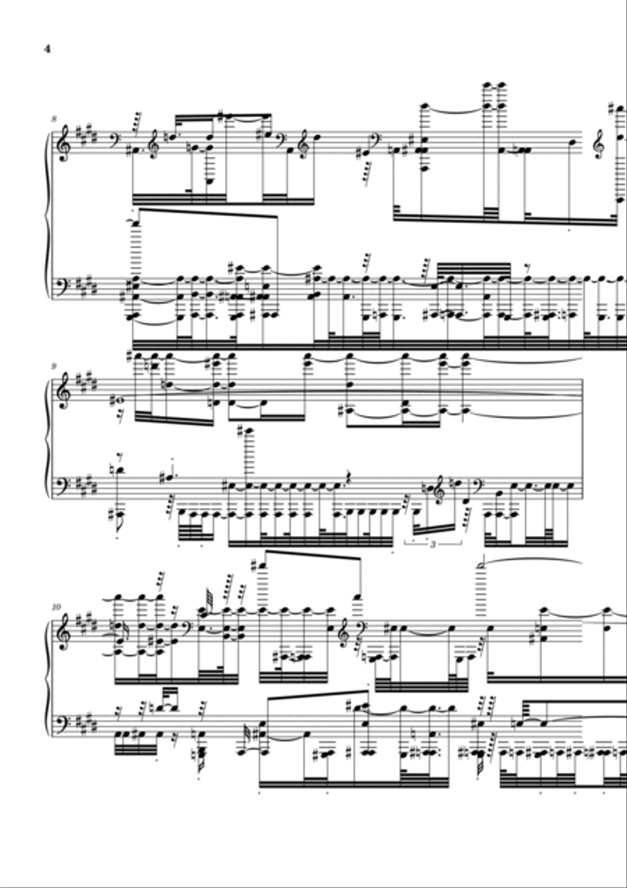 Alone With Sadness Piano, Vocal, Guitar scores gallery preview page 4