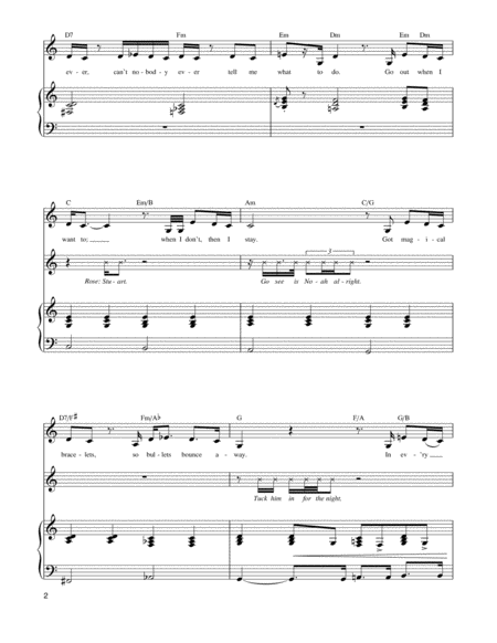 I Hate The Bus by Jeanine Tesori Piano, Vocal, Guitar - Digital Sheet Music
