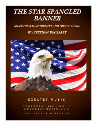 Book cover for The Star Spangled Banner (Duet for Bb-Trumpet and French Horn)