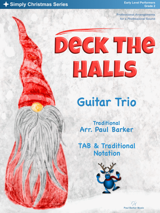 Book cover for Deck the Halls (Guitar Trio)