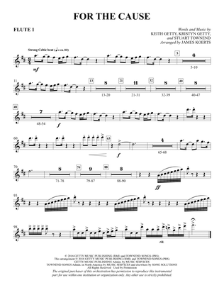 For the Cause (arr. James Koerts) - Flute 1