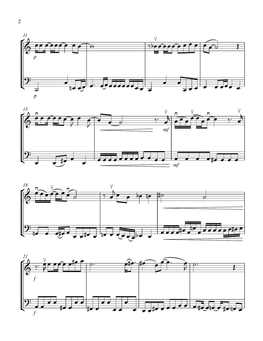Something String Duet scores gallery preview page 2