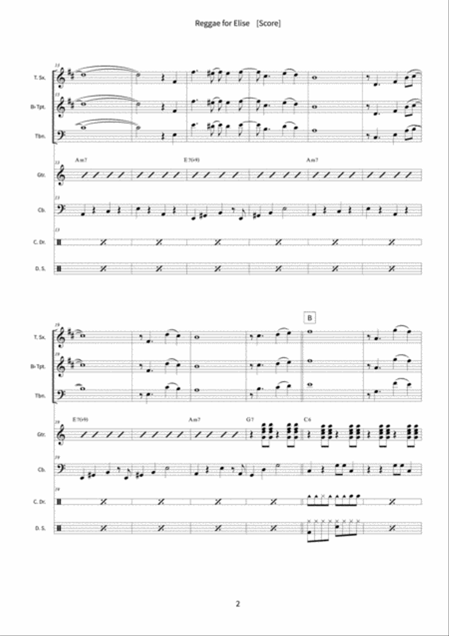 Für Elise Für Elise Orchestra scores gallery preview page 4