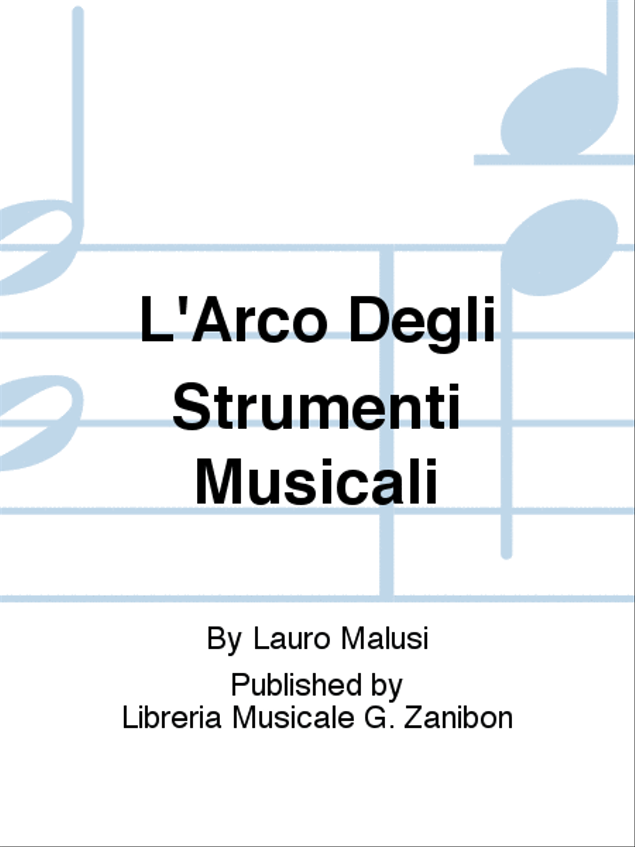 L'Arco Degli Strumenti Musicali School and Community scores gallery preview page 1