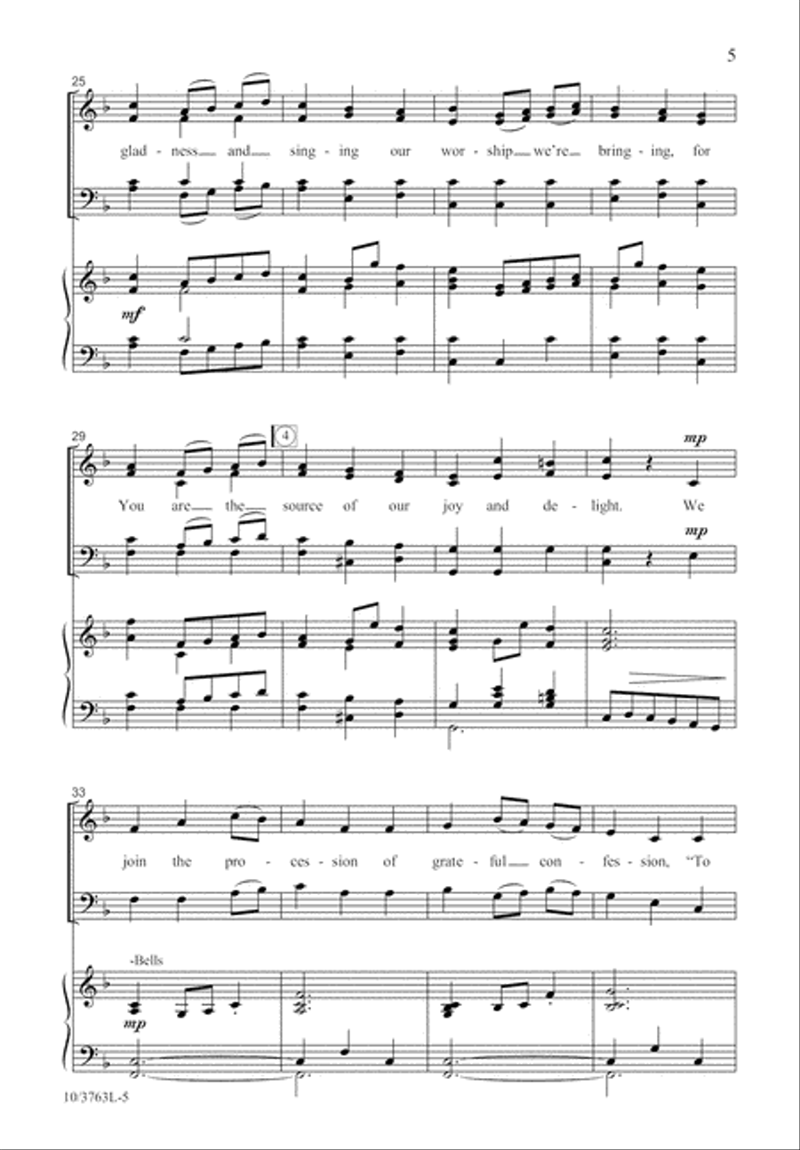 This Offering of Praise 4-Part scores gallery preview page 6