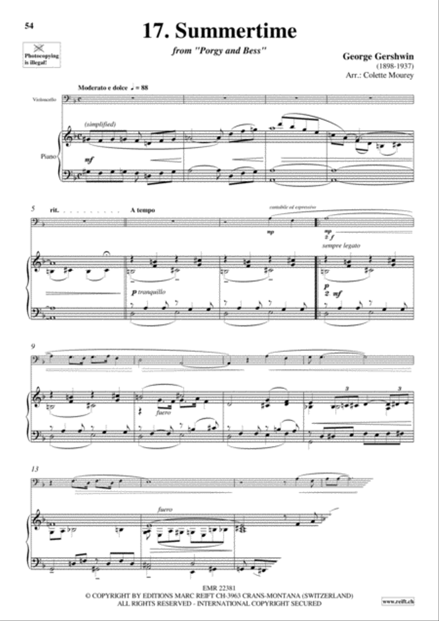 Gershwin 20 Greatest Hits Piano Accompaniment scores gallery preview page 19