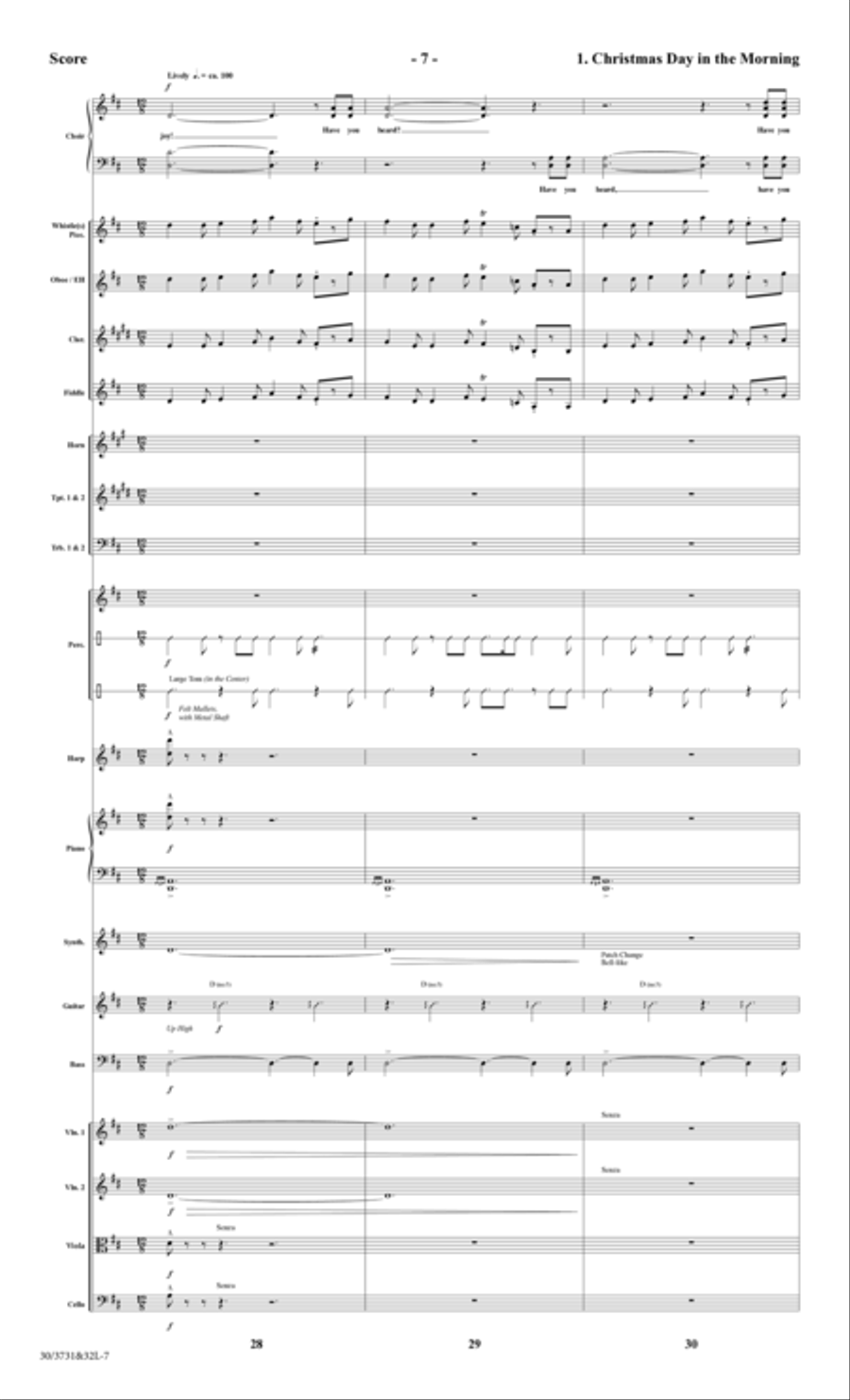 Have You Heard? - Full Score (Digital Download) Choir scores gallery preview page 9