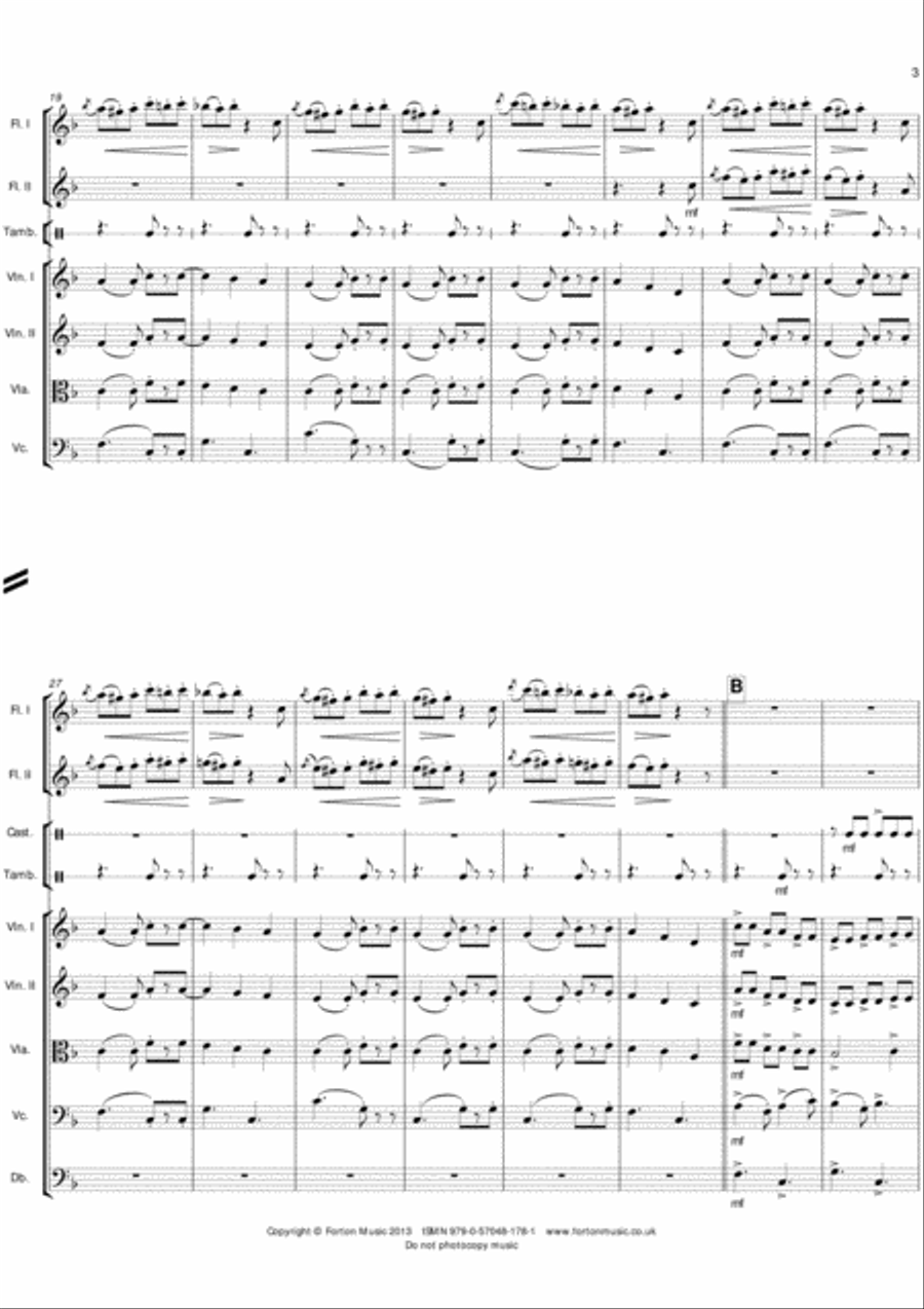Tarantella Orchestra scores gallery preview page 3