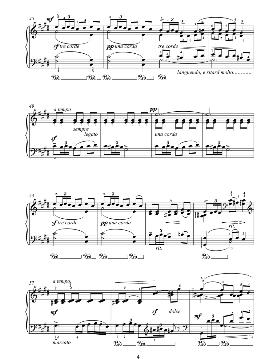 Serenata Espanola Serenata Espanola Piano Solo scores gallery preview page 4