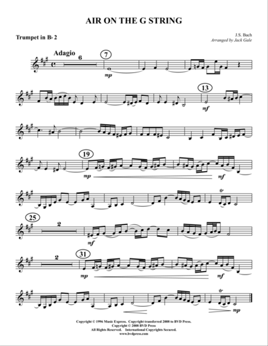 Ceremonial Music for Brass Quintet Brass Quintet scores gallery preview page 1