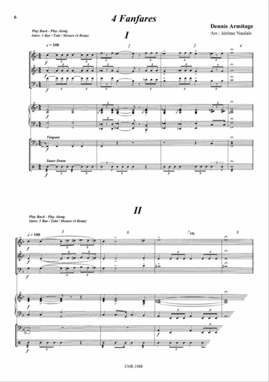 Album Volume 8 Brass Trio scores gallery preview page 4