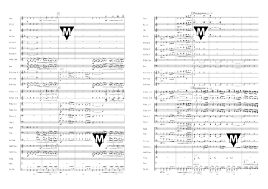 Blue Rondo a la Turk Concert Band scores gallery preview page 7