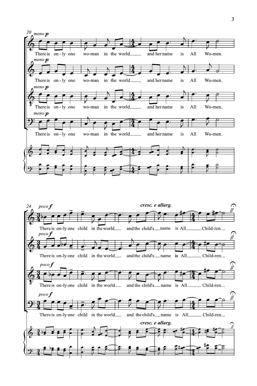 Names 4-Part scores gallery preview page 3