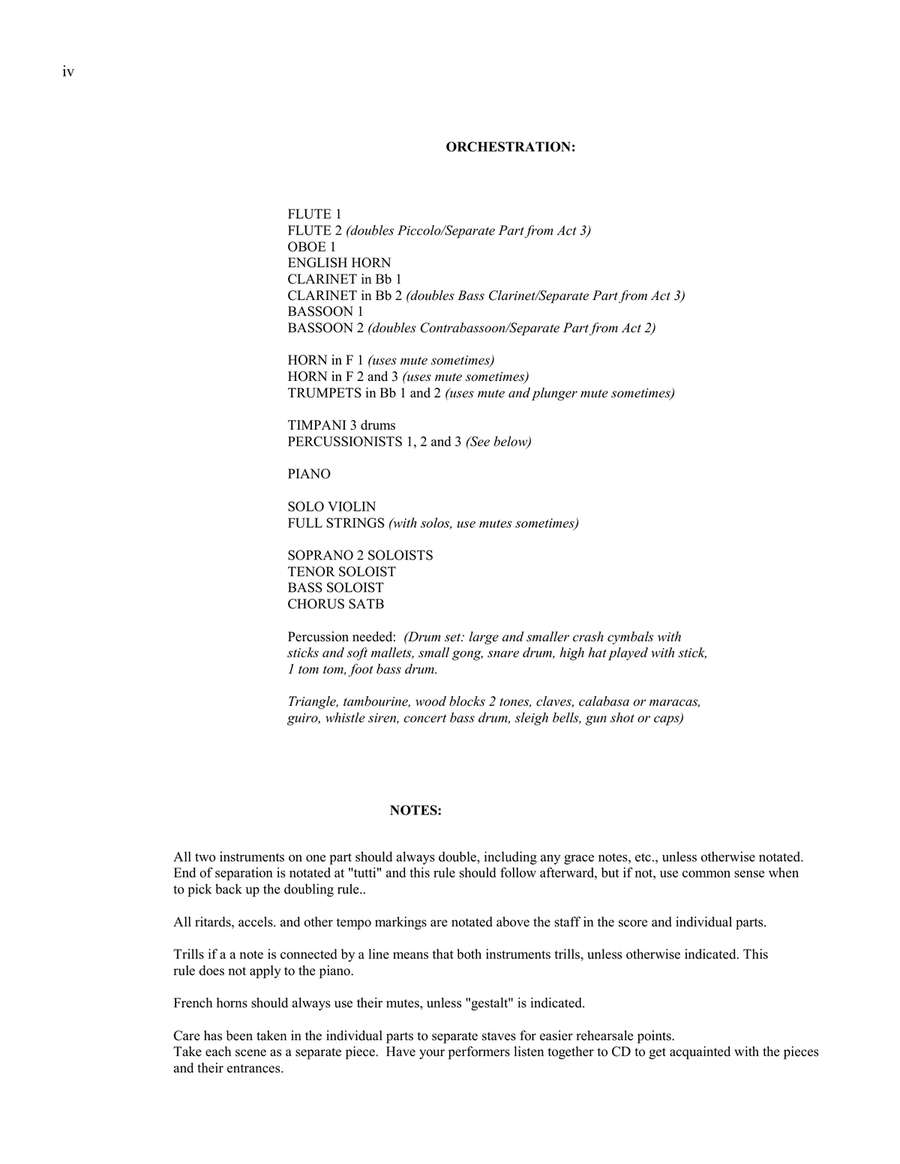 The Wind in the Willows, A Ballet Pantomime in Three Acts Full Score 4-Part scores gallery preview page 4