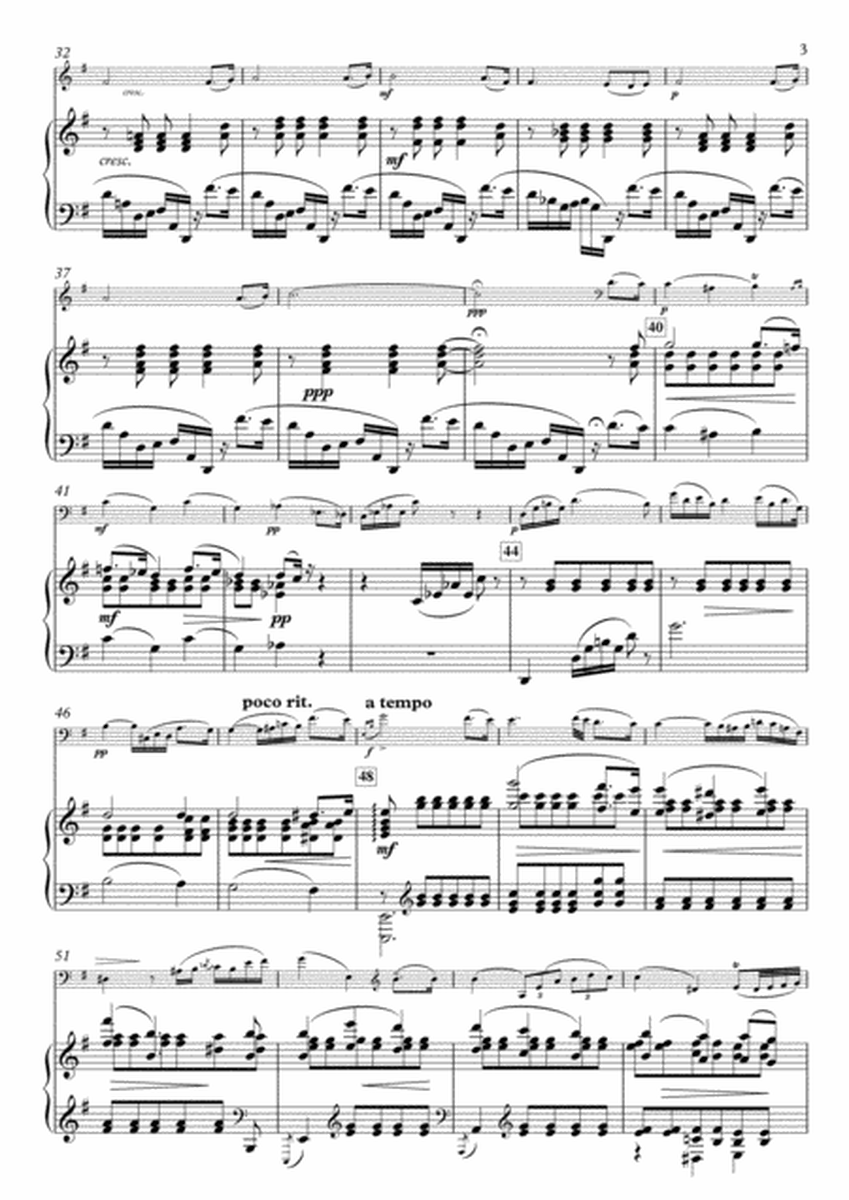 Etude Op.25 No.7 in e minor for Viola & Piano image number null