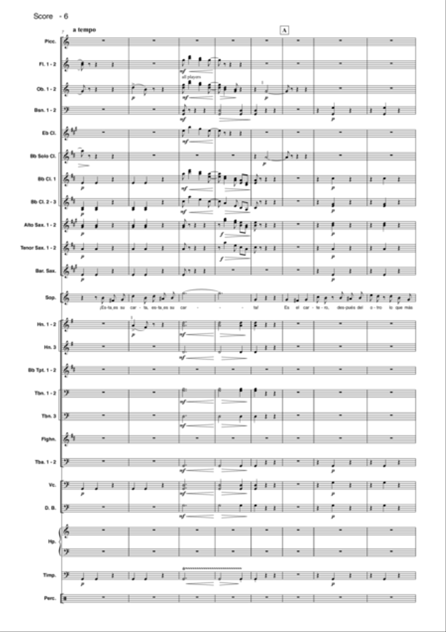 Gigantes y Cabezudos Concert Band scores gallery preview page 3