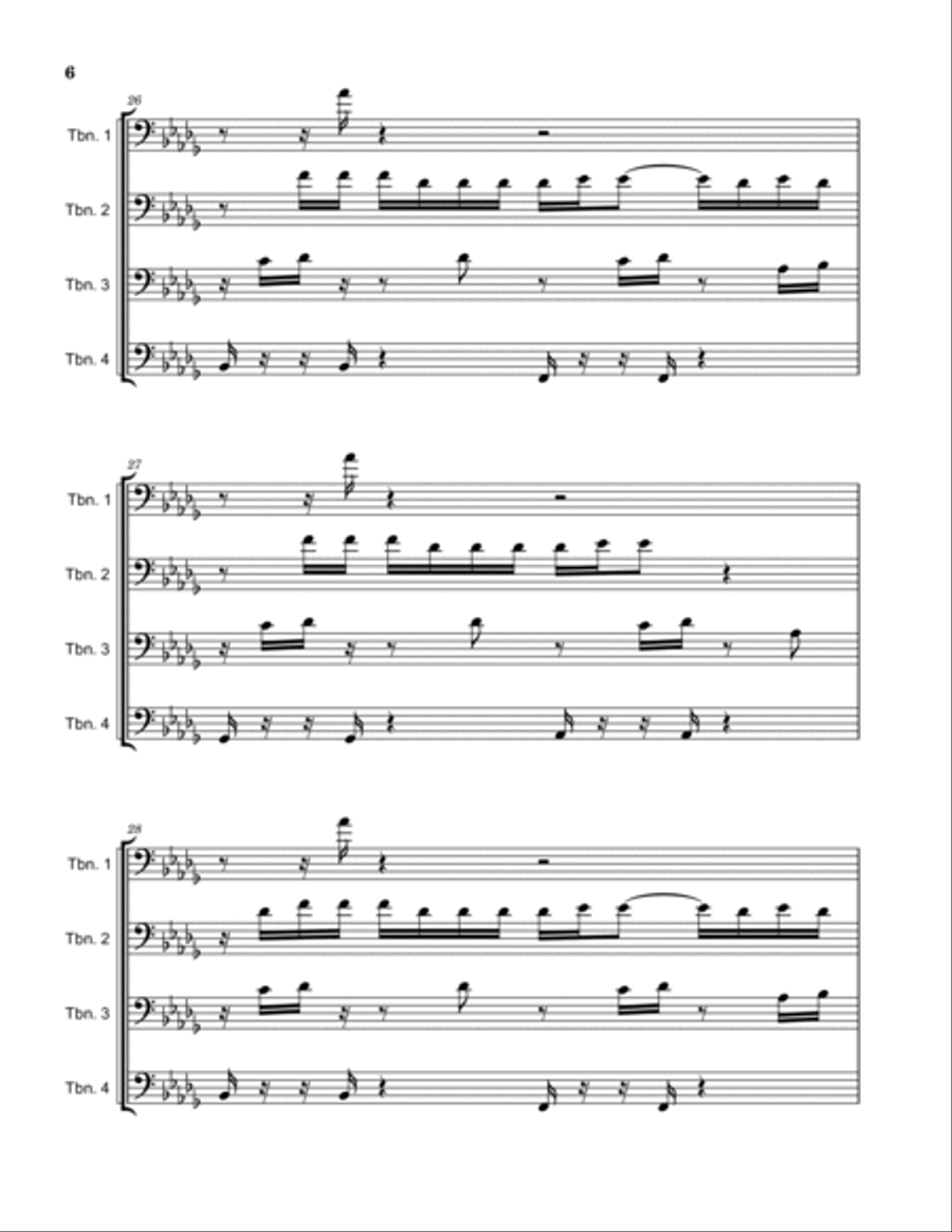 Stay Brass Ensemble scores gallery preview page 6