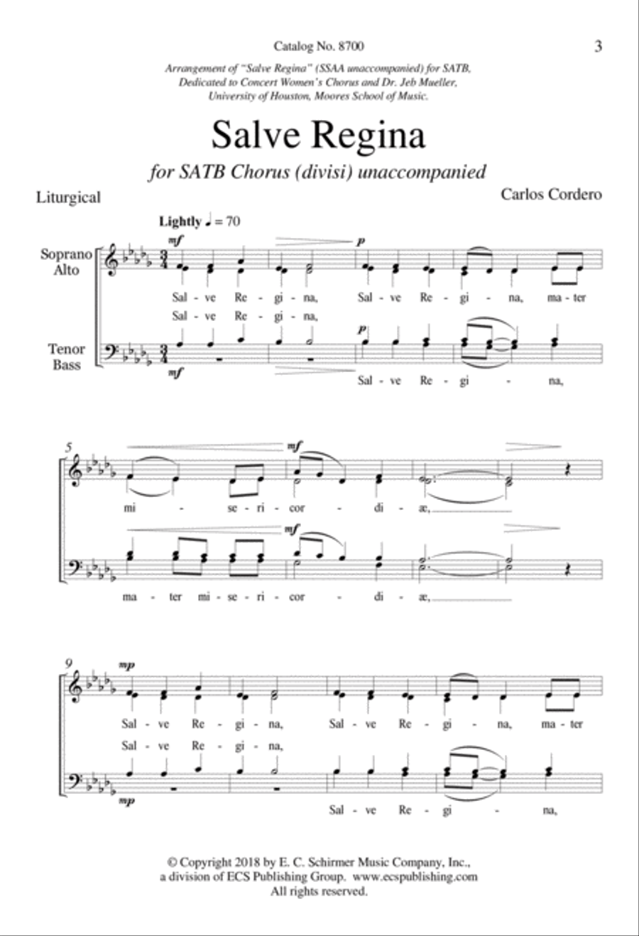 Salve Regina Divisi scores gallery preview page 3