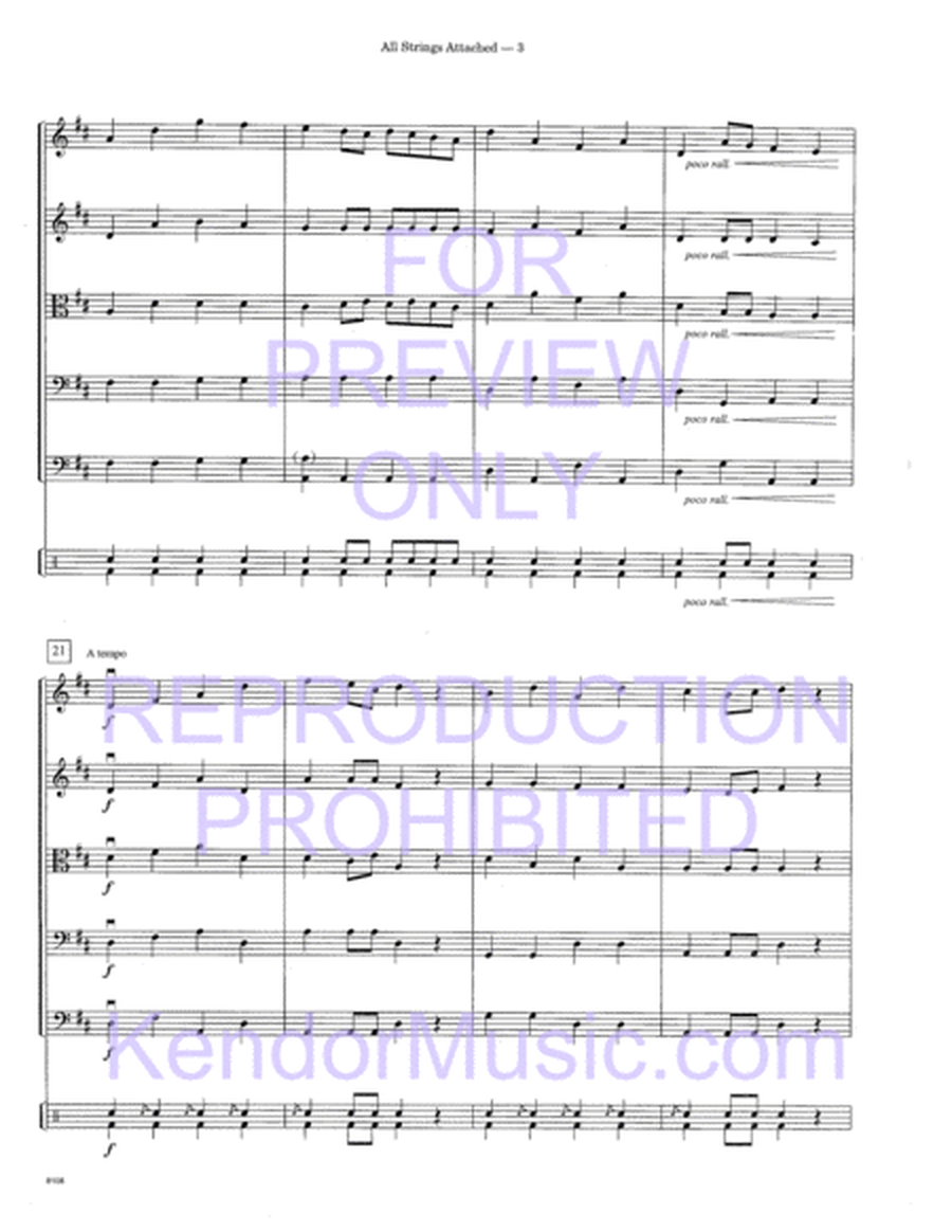 All Strings Attached (Full Score)