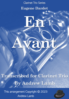 Book cover for En Avant (for Clarinet Trio)