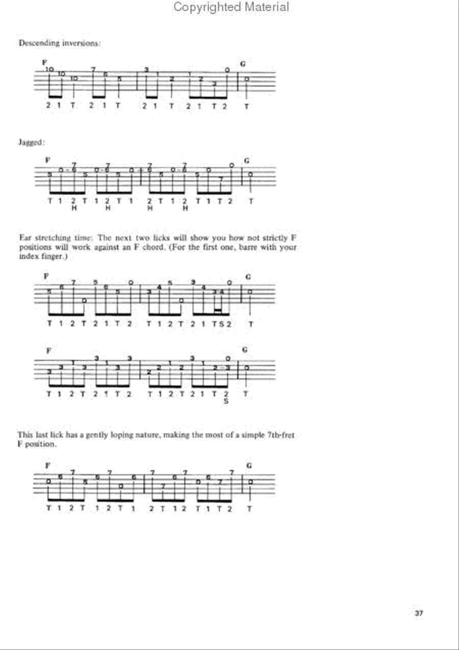 Hot Licks for Bluegrass Banjo Banjo scores gallery preview page 3