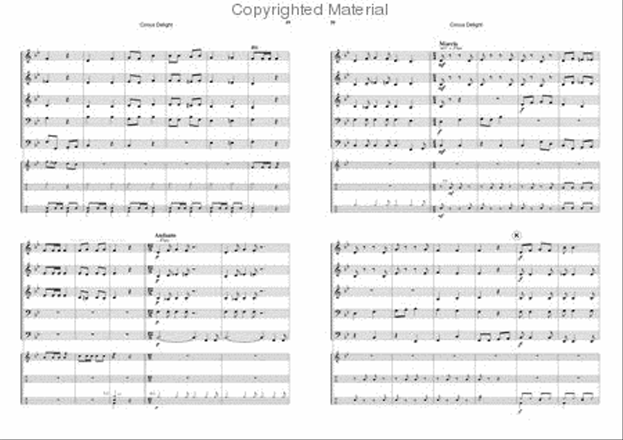 Circus Delight Brass Band scores gallery preview page 10