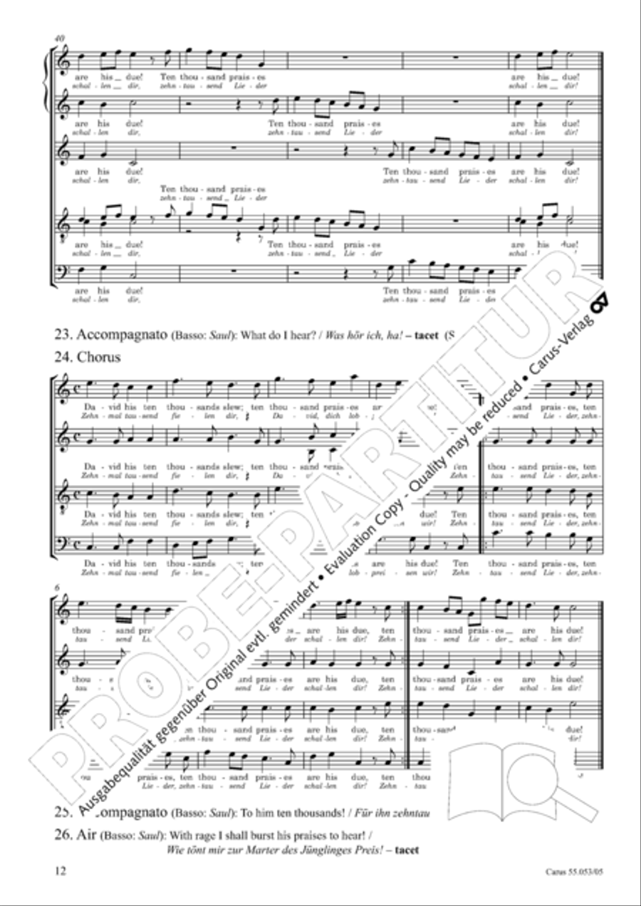 Saul Saul SSATB scores gallery preview page 13