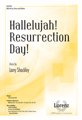 Book cover for Hallelujah! Resurrection Day!