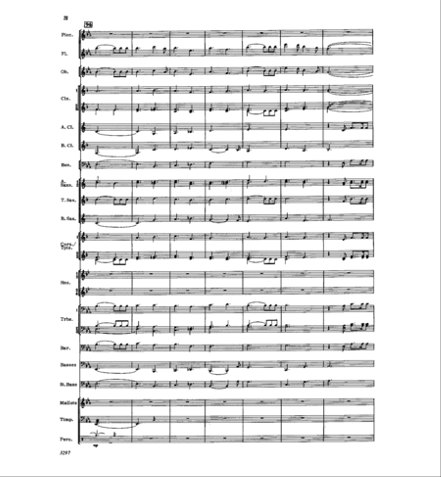 Fanfare and Fantasy Fanfare and Fantasy Concert Band scores gallery preview page 19