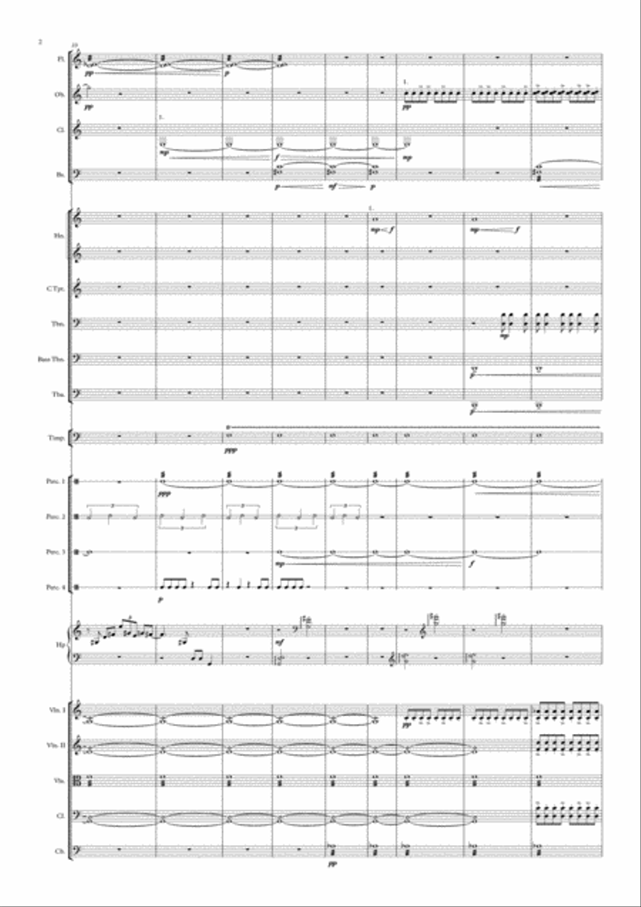Ajúnai Chamber Orchestra scores gallery preview page 4