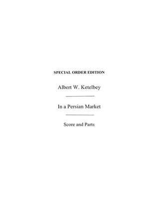Book cover for In A Persian Market