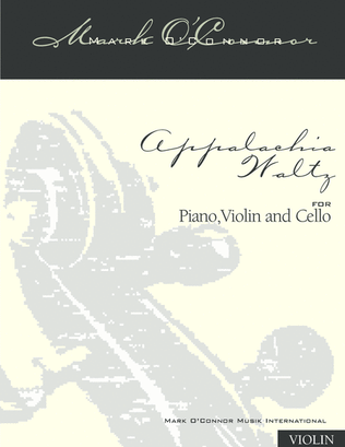 Book cover for Appalachia Waltz (piano trio - violin part)
