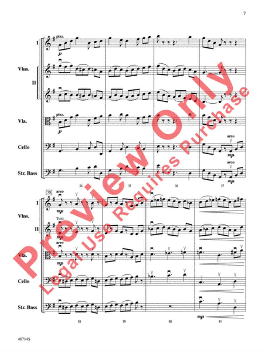 Yumiweeus String Orchestra scores gallery preview page 8