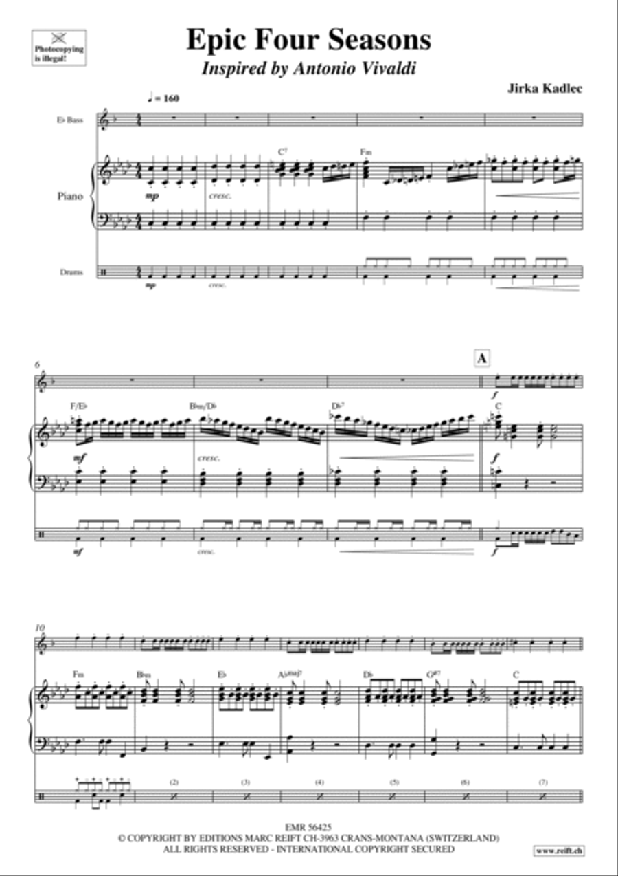 Epic Four Seasons Voice Solo scores gallery preview page 4