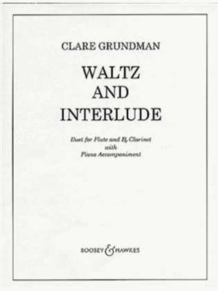 Book cover for Waltz and Interlude
