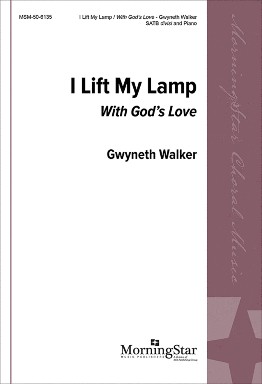 I Lift My Lamp Divisi scores gallery preview page 1