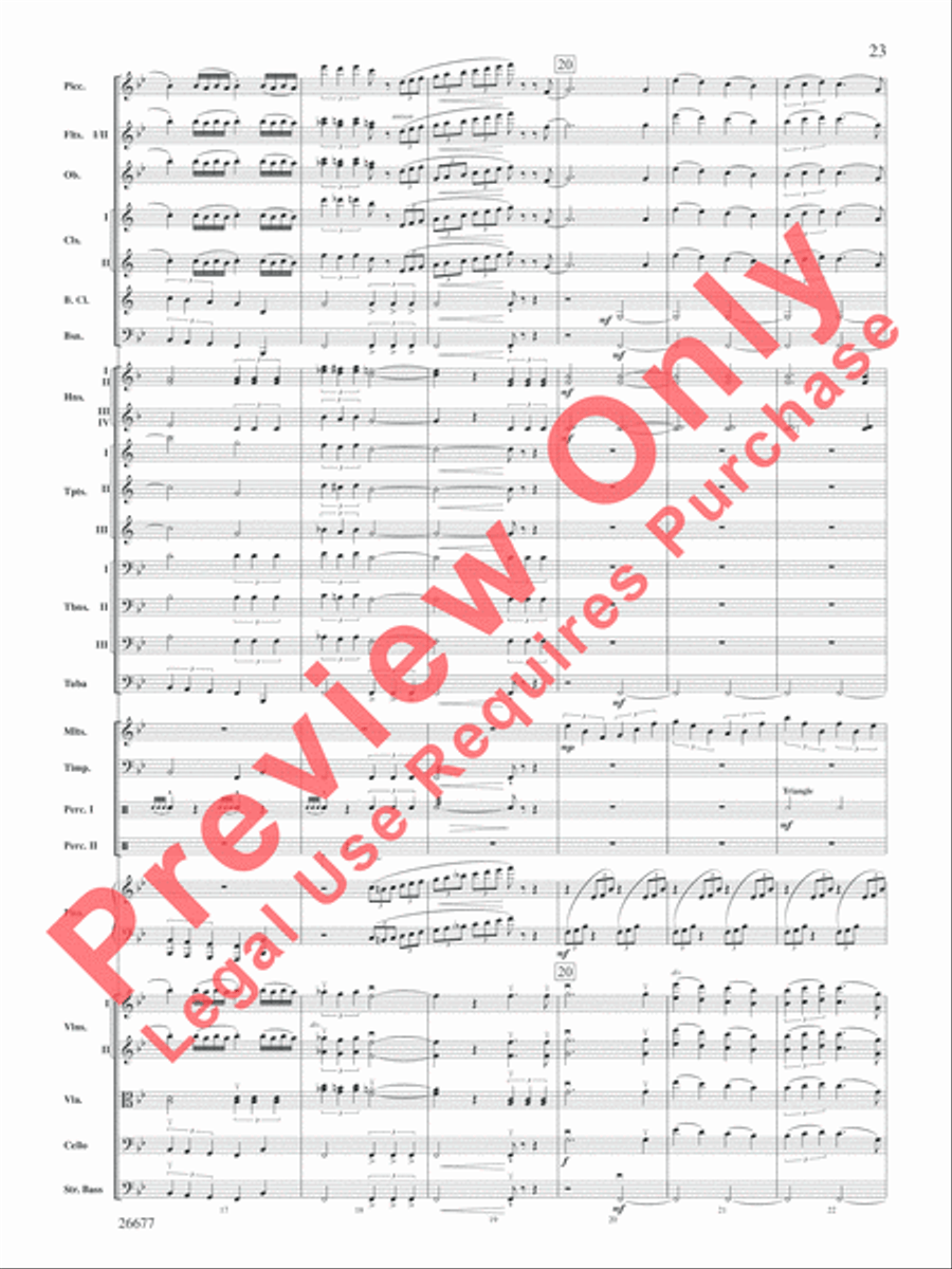 Star Wars Epic -- Part II, Suite from the Full Orchestra scores gallery preview page 56
